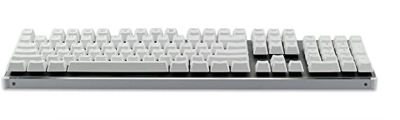 nixeus moda v2 compact mechanical switch, smooth linear keyboard for windows & mac